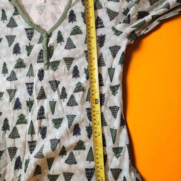 Lauren Conrad Holiday Tree Pajama Set – Petite Small 2-Piece - Picture 9 of 11